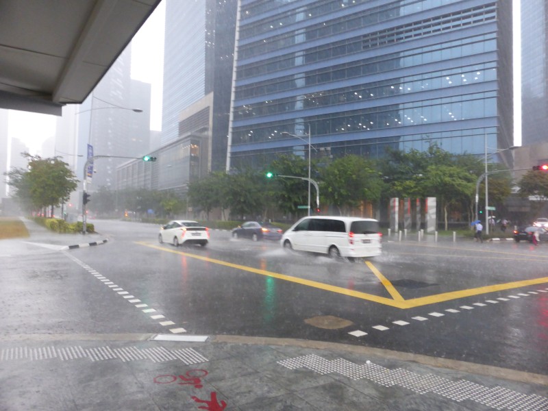 Singapur - Zenitalregen